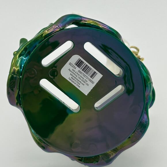 Bath & Body Works Skeleton Hand Soap Holder Spider Ring Halloween - Picture 5 of 6